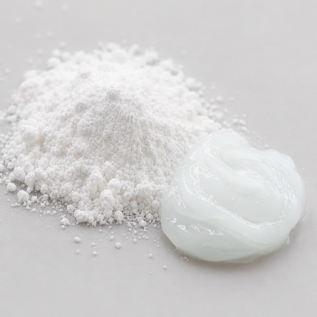 Benzoyl peroxide texture