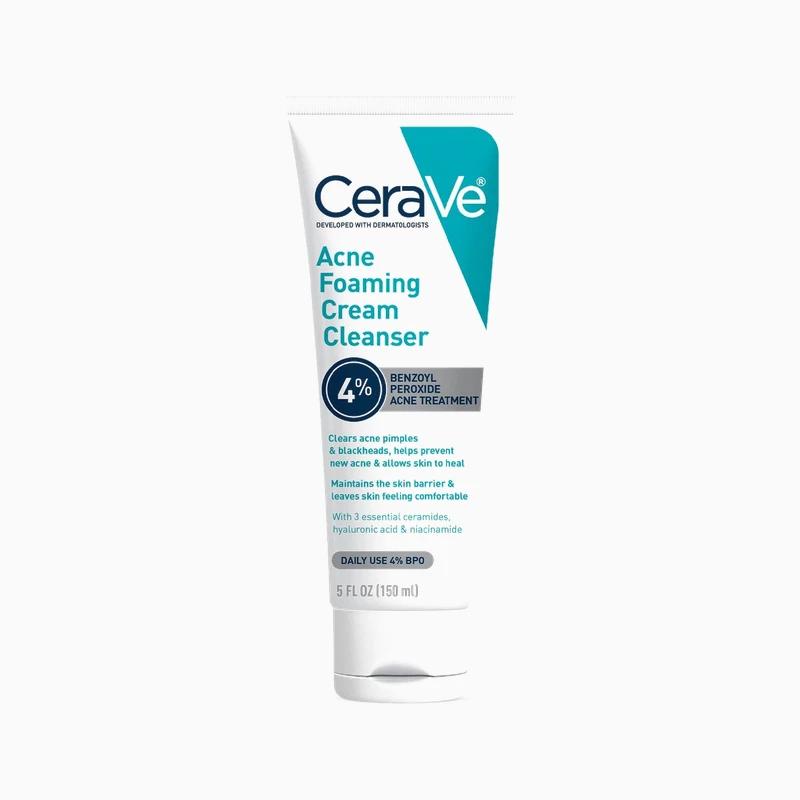 CeraVe Acne Foaming Cream Cleanser